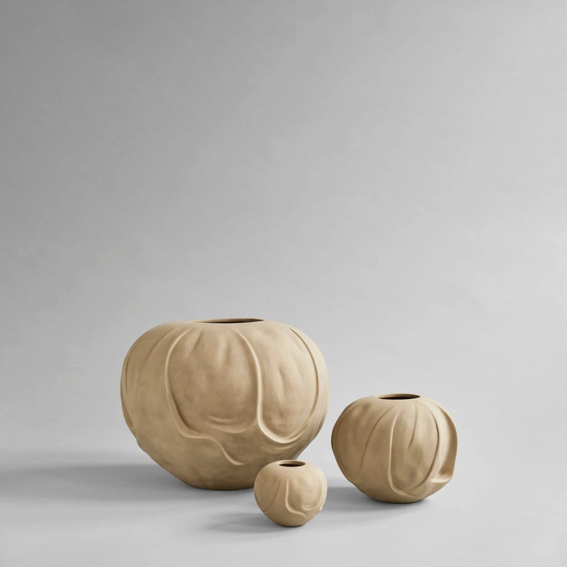Orimono Vase - 101 Copenhagen Vases - Big - Bone White - HORNE