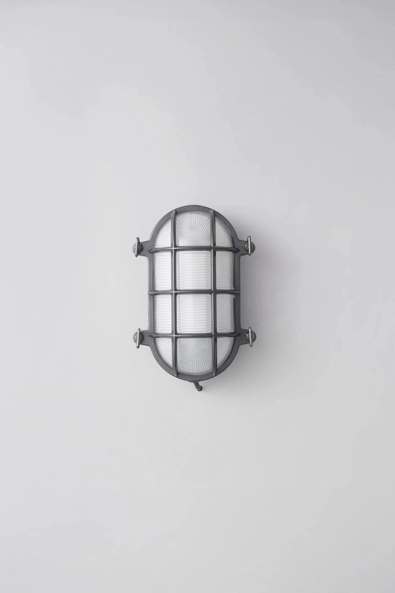 Oval Brass Bulkhead 7035 - Davey Lighting Outdoor Lights - Polished Brass - HORNE