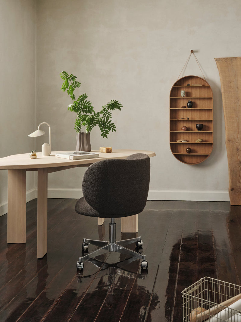 Oval Dorm - Ferm Living - Storage + Organization - Oiled Oak - HORNE