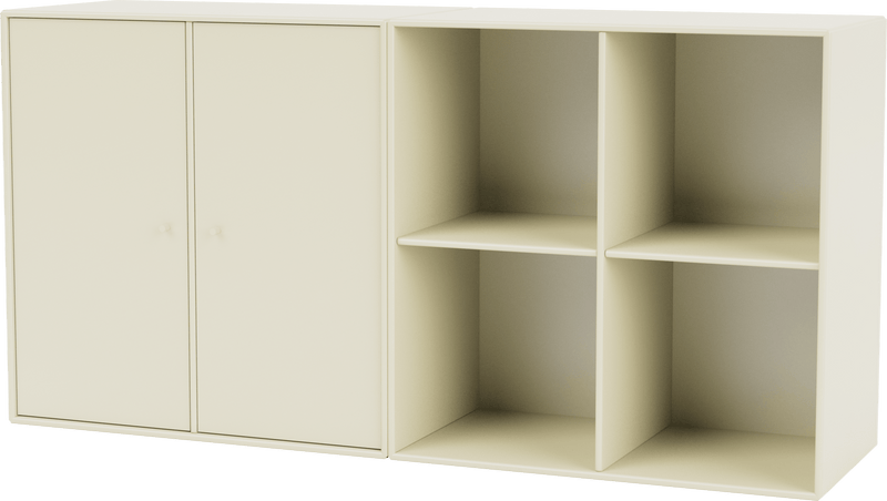 Pair Classic Sideboard - Wall Mounted - Montana - Shelving - Anthracite - HORNE