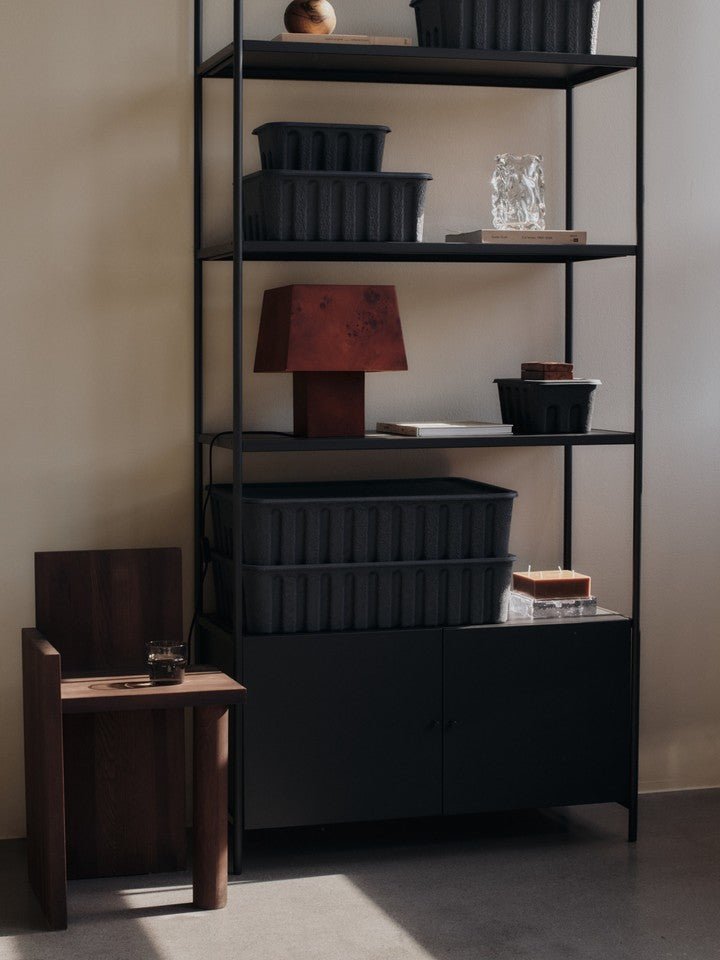 Paper Pulp Box - Extra Large - Ferm Living Storage + Organization - Brown - HORNE