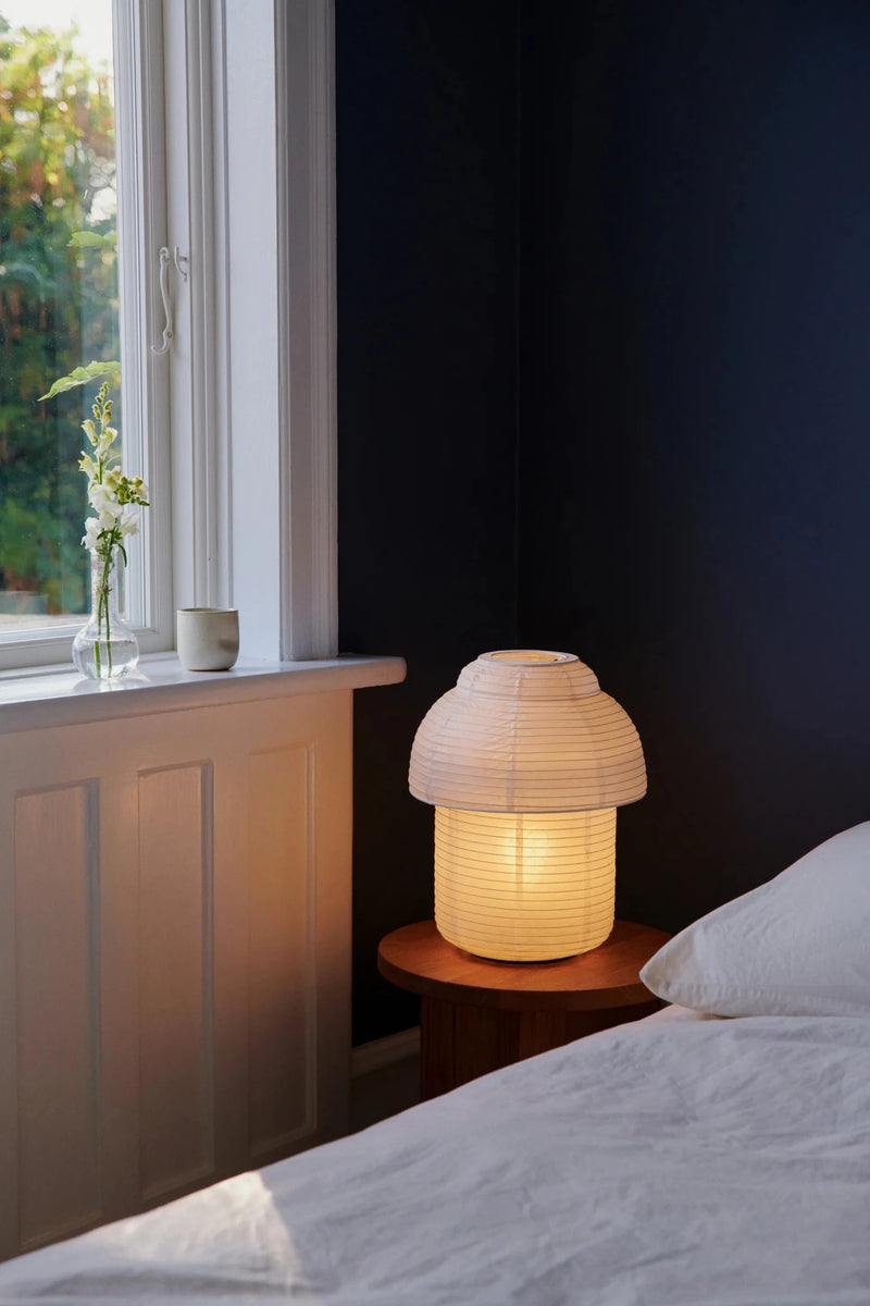 Papier Double Table Lamp - Made by Hand Pendants - HORNE