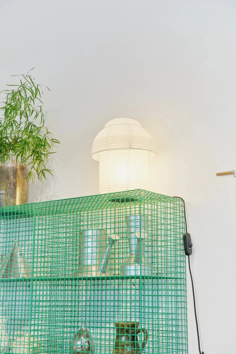 Papier Double Table Lamp - Made by Hand Pendants - HORNE