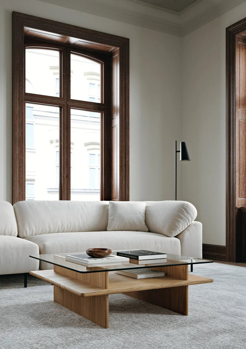 Parallel Coffee Table - Woud Tables + Desks - Square - HORNE