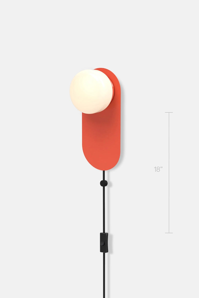 Pastille 1 Wayfind Corded - Droplet - RBW Lighting - Matte White - 2700K (warm white) - Corded Plug - in (Back) / 120V Input - HORNE