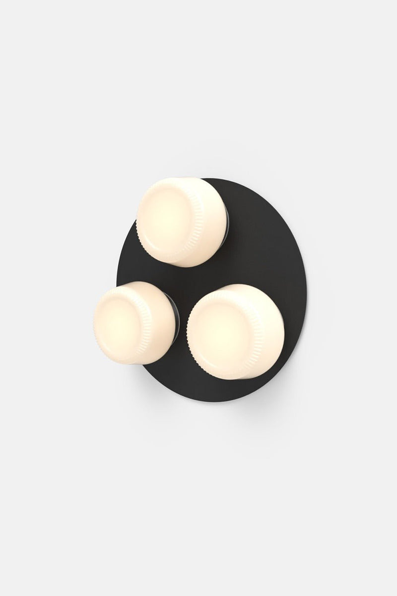 Pastille 3 Cluster - Ribbed - RBW Lighting - Matte White - 2700K (warm white) - IP 20 - HORNE