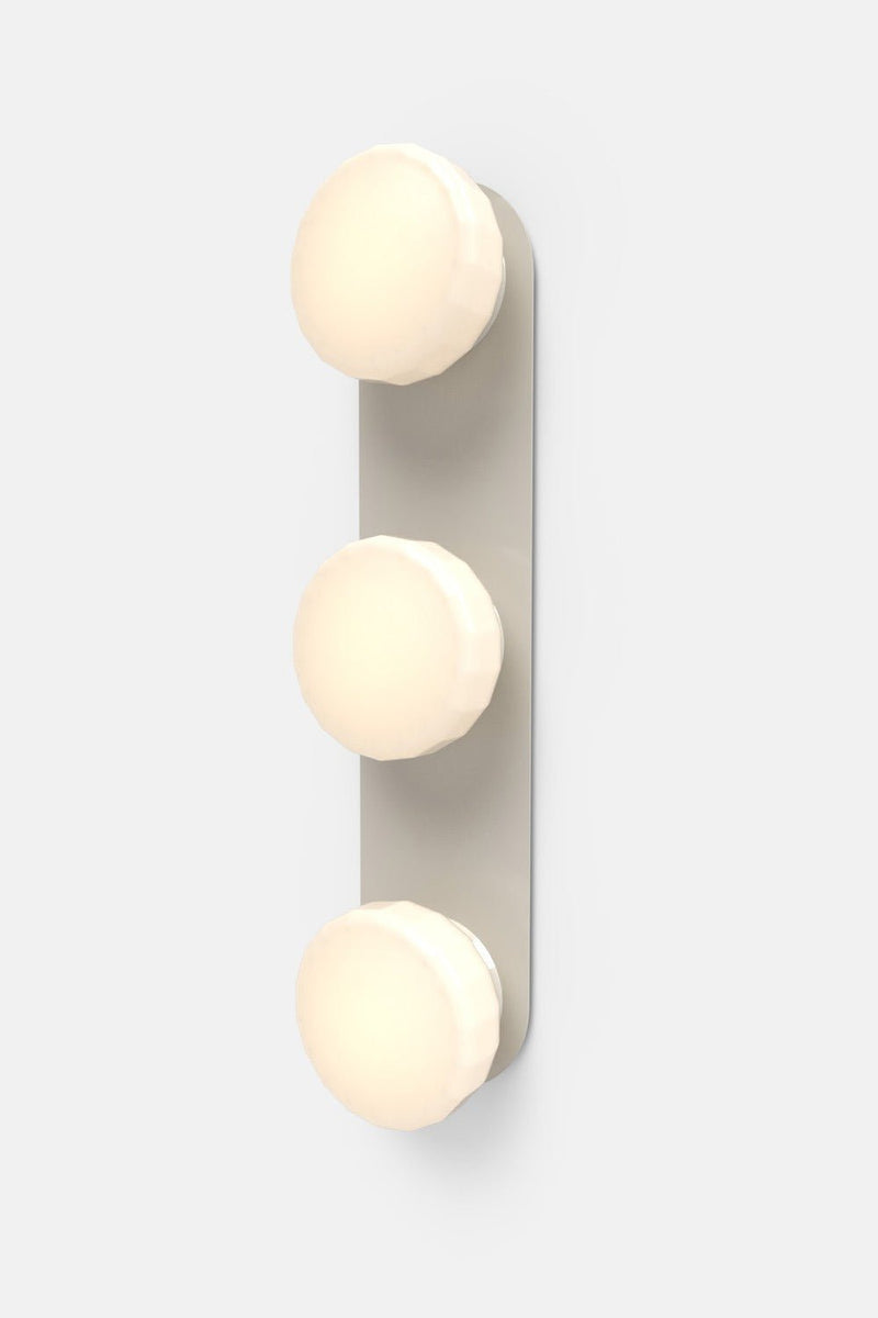 Pastille 3 Vanity - Faceted - RBW Lighting - Matte White - 2700K (warm white) - IP 20 - HORNE