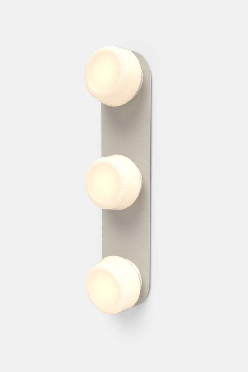 Pastille 3 Vanity - Ribbed - RBW Lighting - Matte White - 2700K (warm white) - IP 20 - HORNE