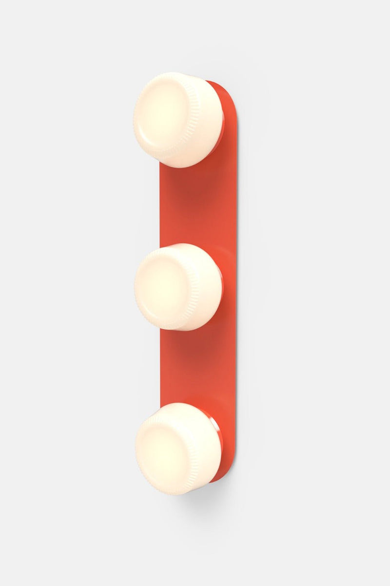 Pastille 3 Vanity - Ribbed - RBW Lighting - Matte White - 2700K (warm white) - IP 20 - HORNE
