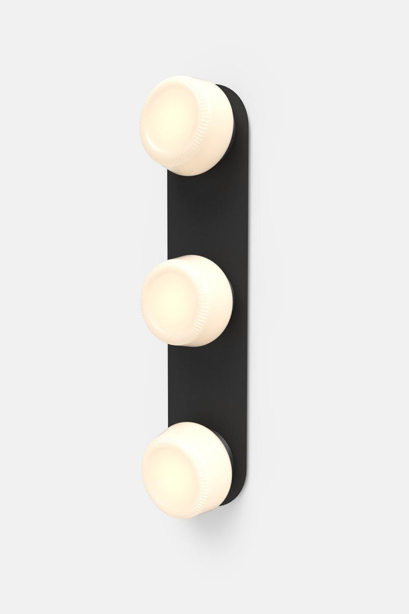 Pastille 3 Vanity - Ribbed - RBW Lighting - Matte White - 2700K (warm white) - IP 20 - HORNE
