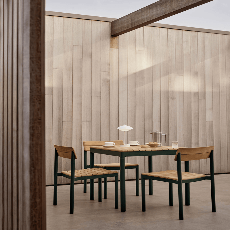 Pelagus Table - Skagerak by Fritz Hansen Table + Task - Hunter Green - HORNE