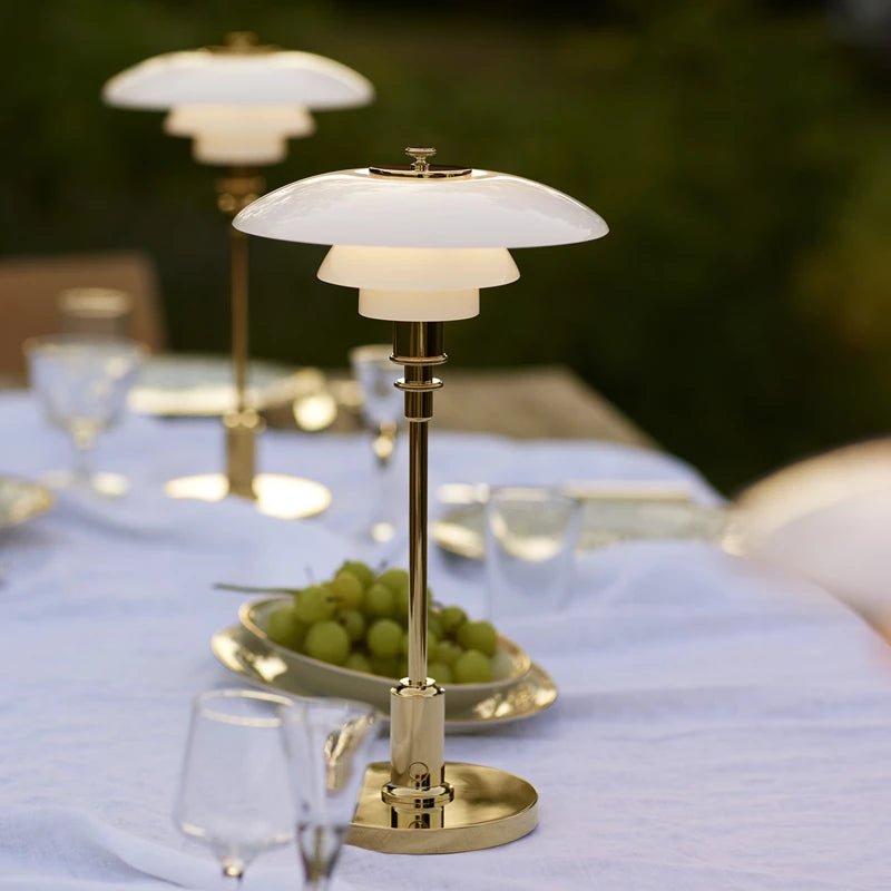 PH 2/1 Portable Lamp - Louis Poulsen Table + Task - Brass - HORNE