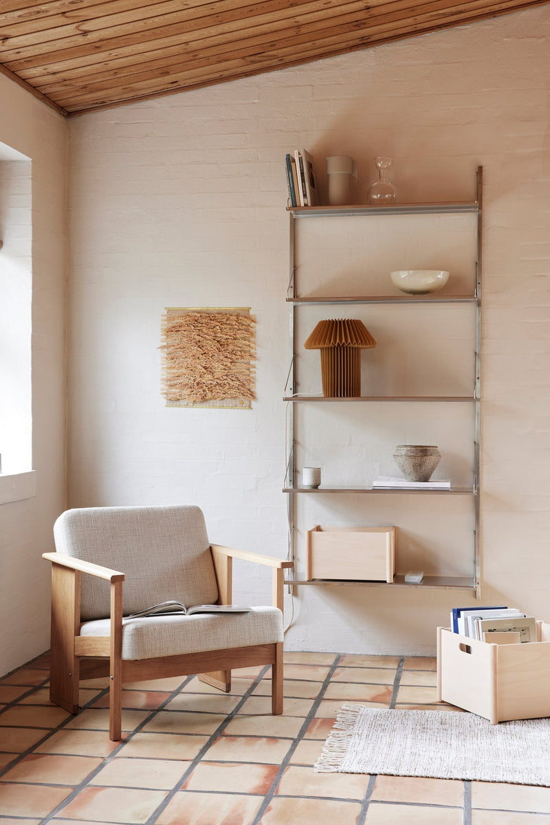 Pillar Storage Box - Form + Refine Storage + Organization - Medium - Beech - HORNE