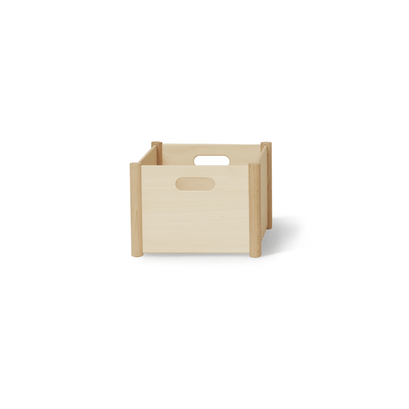 Pillar Storage Box - Form + Refine Storage + Organization - Medium - Beech - HORNE