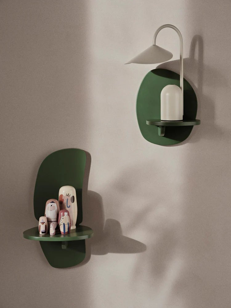 Pilu Shelf - Ferm Living Shelving - Small - Cashmere - HORNE