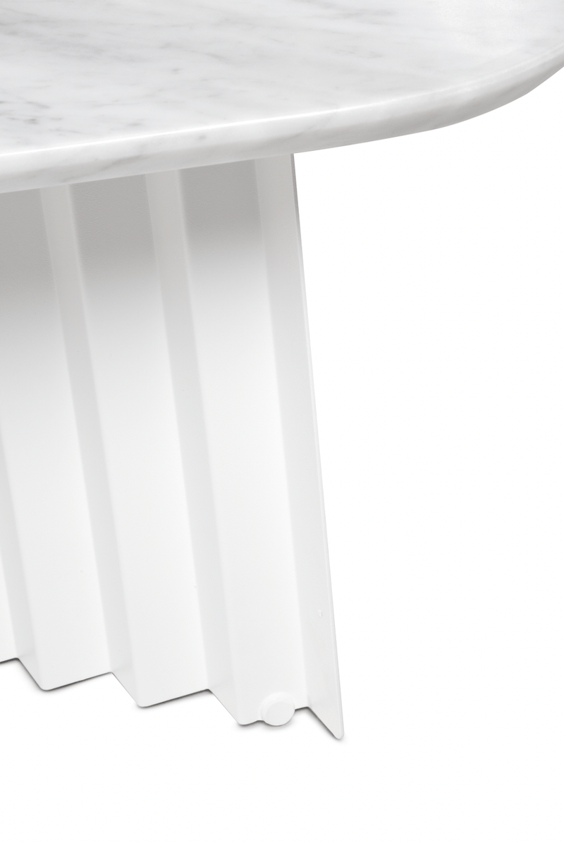 Plec Desk Table - RS Barcelona - Desks - White Steel - HORNE