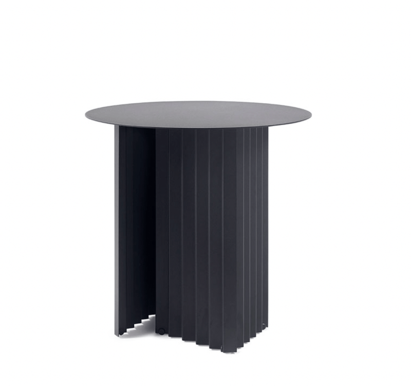 Plec Round Coffee Table - Small - RS Barcelona - Tables + Desks - White Steel - HORNE