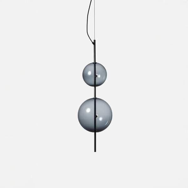 Point Modular Pendant - CITTA Pendants - Configuration 1 - Black - HORNE