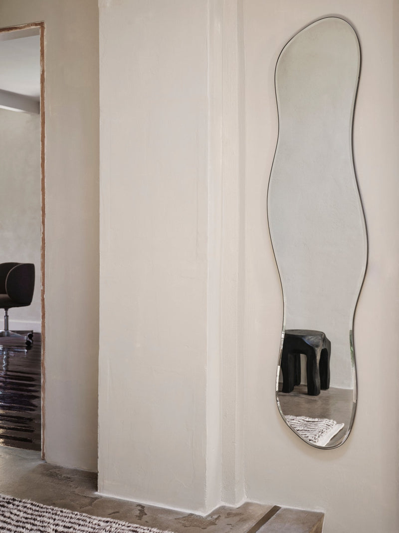 Ferm Living Pond Mirror - Full Size  - Mirrors - Brass - HORNE