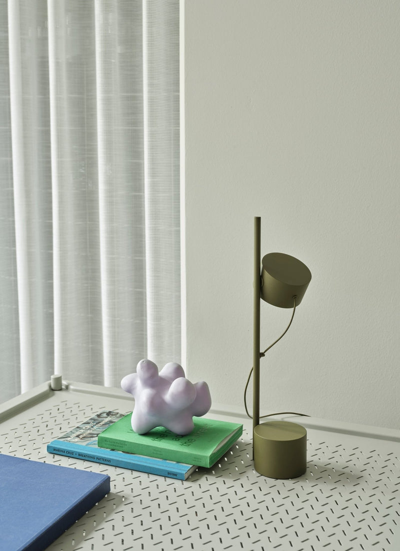Post Table Lamp - Muuto Table + Task - Black - HORNE