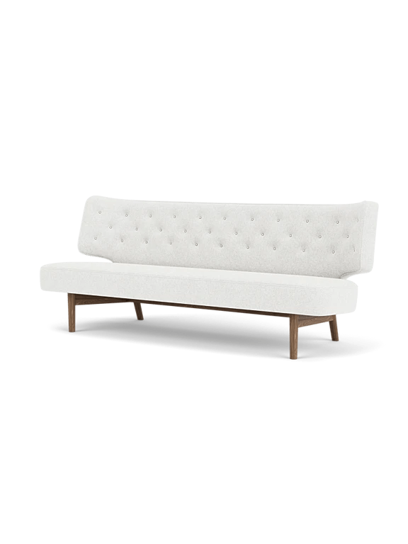 Radiohus Sofa - 2 Seater - Audo Copenhagen Sofas - Natural Oak - Dakar Leather - 0250 Cognac - HORNE