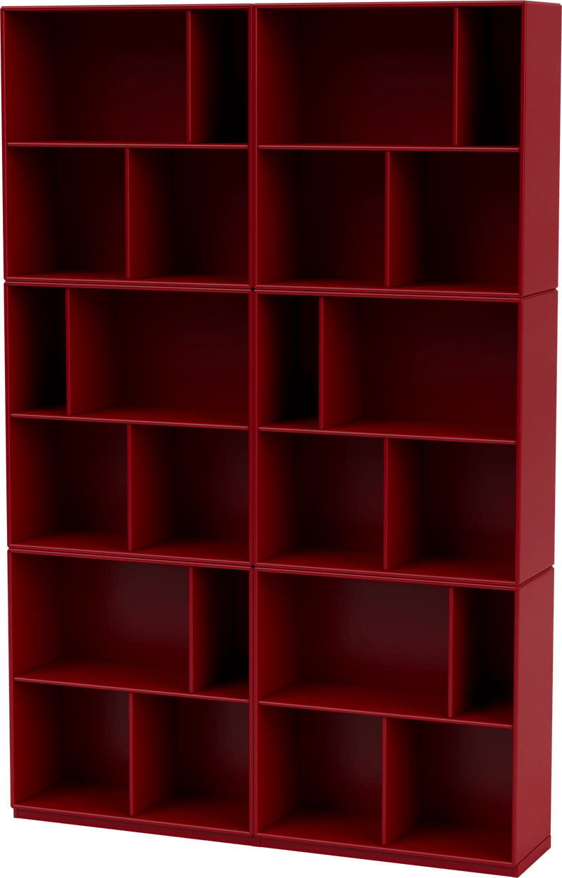 Read Spacious Bookshelf - With Plinth Base - Montana - Shelving - Anthracite - 1.2