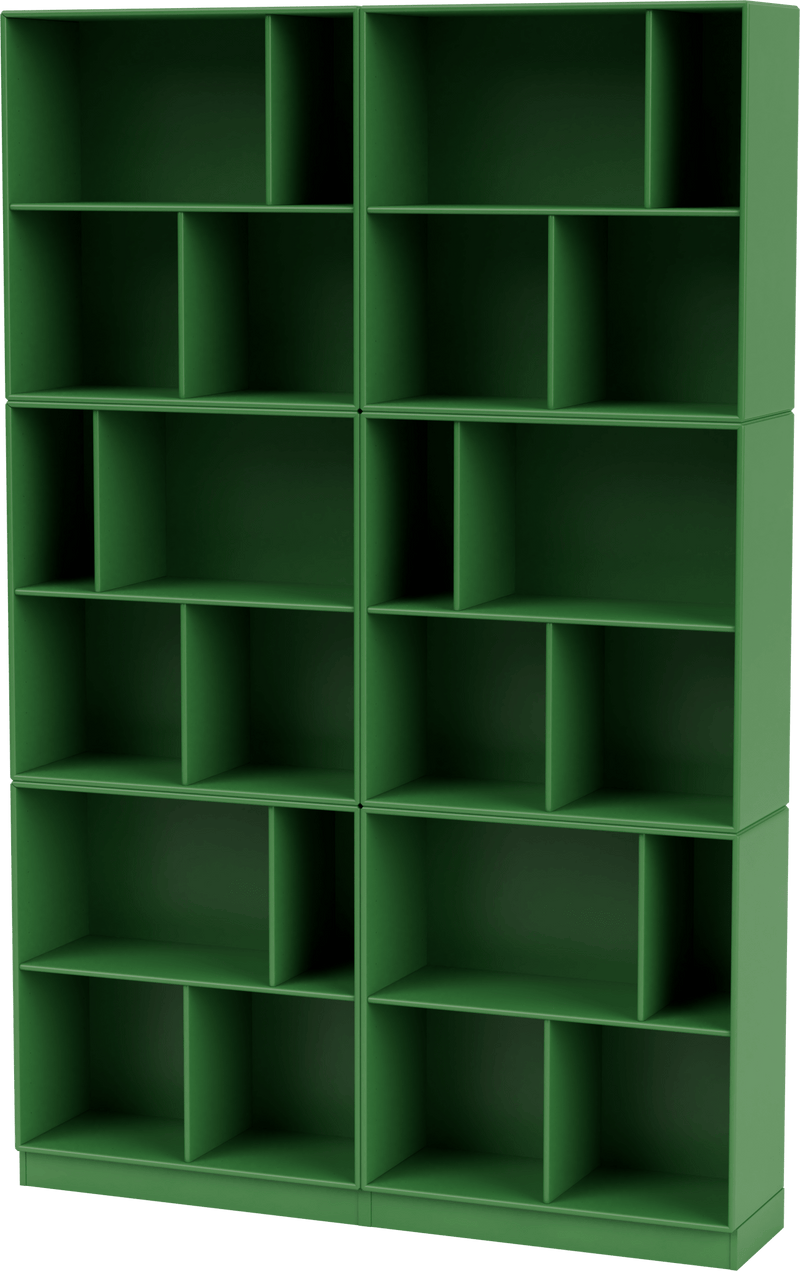 Read Spacious Bookshelf - With Plinth Base - Montana - Shelving - Anthracite - 1.2