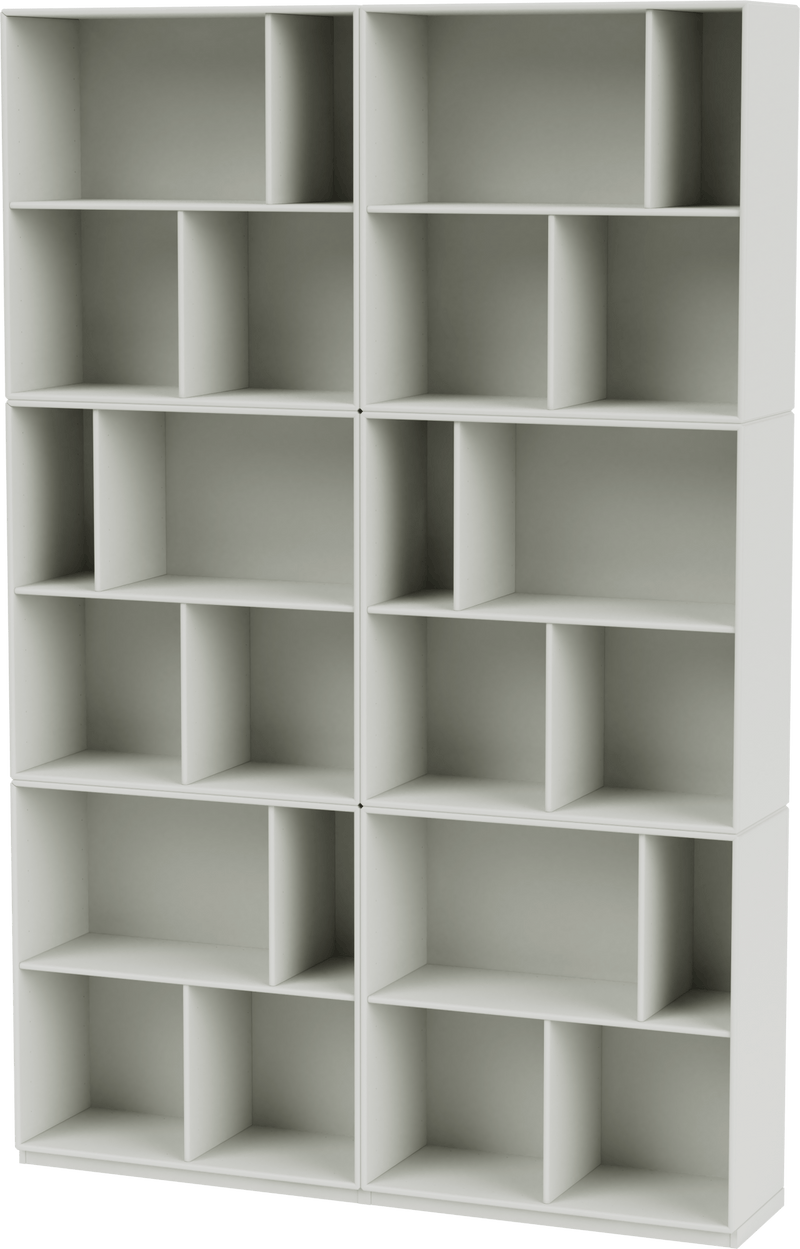 Read Spacious Bookshelf - With Plinth Base - Montana - Shelving - Anthracite - 1.2