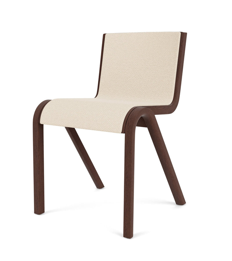 Ready Dining Chair - Fully Upholstered - Audo Copenhagen - Chairs - Natural Oak - Boucle 02 - HORNE