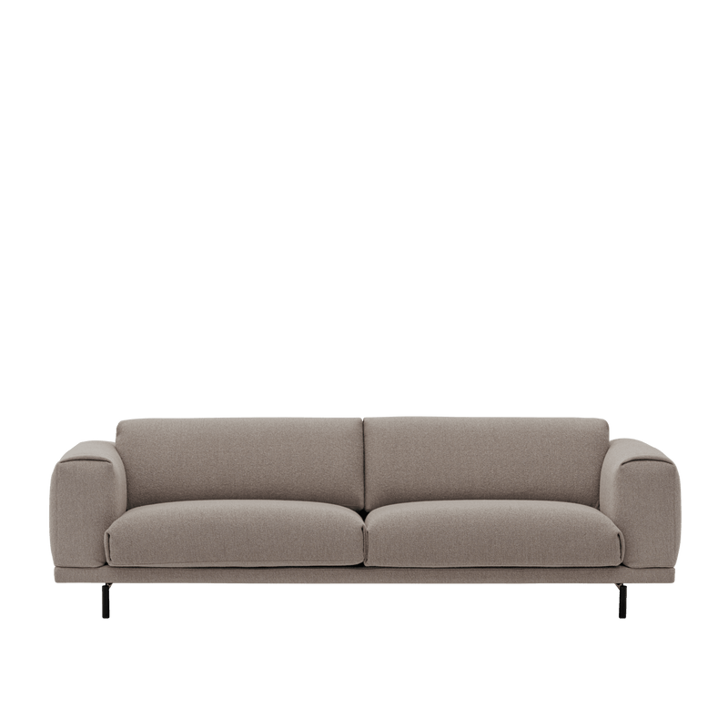 Rest Sofa - 3 - Seater - Metal Base - Muuto Sofas - HORNE