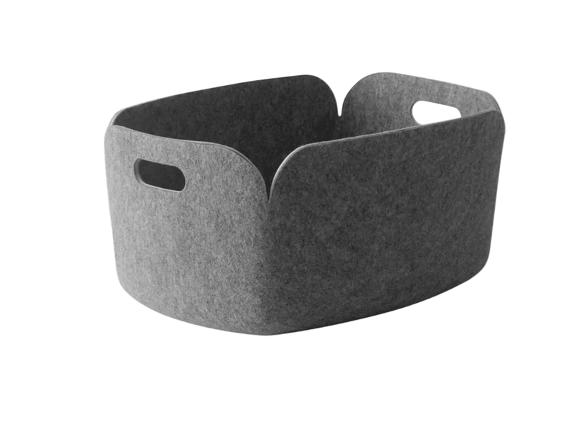 Restore Basket - Muuto - Storage + Organization - Black - HORNE
