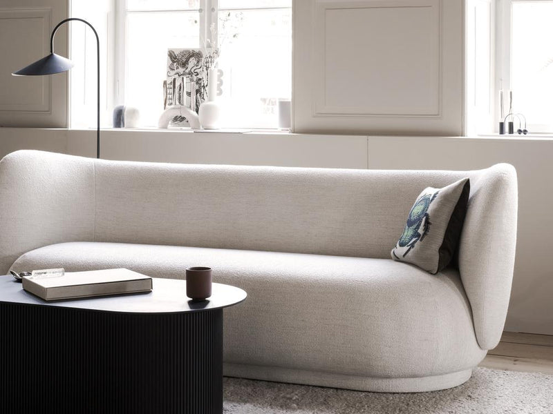 Rico 3 Seater Sofa - Boucle - Ferm Living - Sofas - Off - White - HORNE