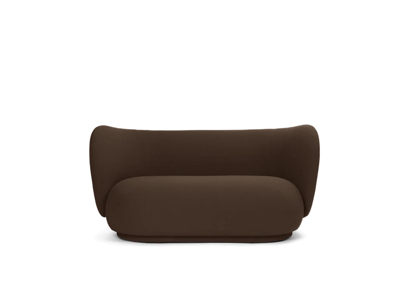 Rico Sofa 2 - Ferm Living Sofas - Bouclé - Off - White - HORNE