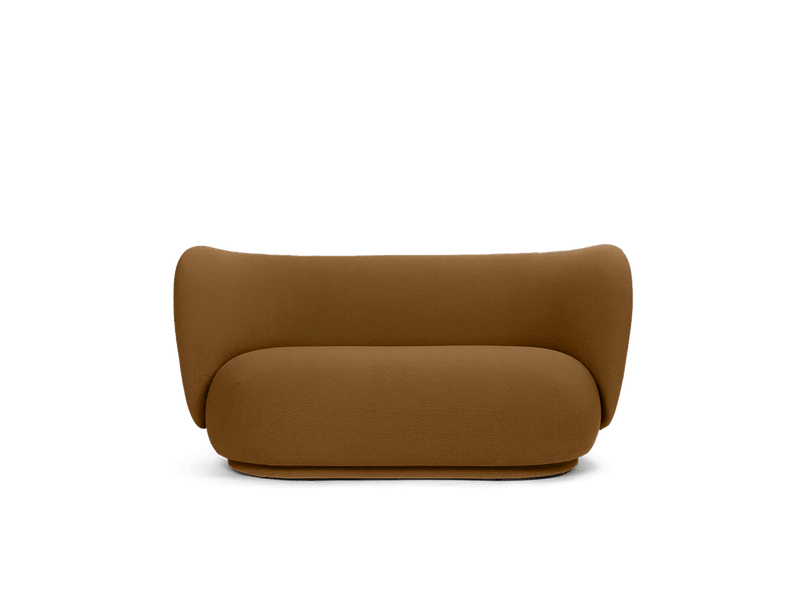 Rico Sofa 2 - Ferm Living Sofas - Bouclé - Off - White - HORNE