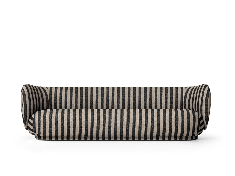 Rico Sofa 4 - Ferm Living Sofas - Bouclé - Off - White - HORNE