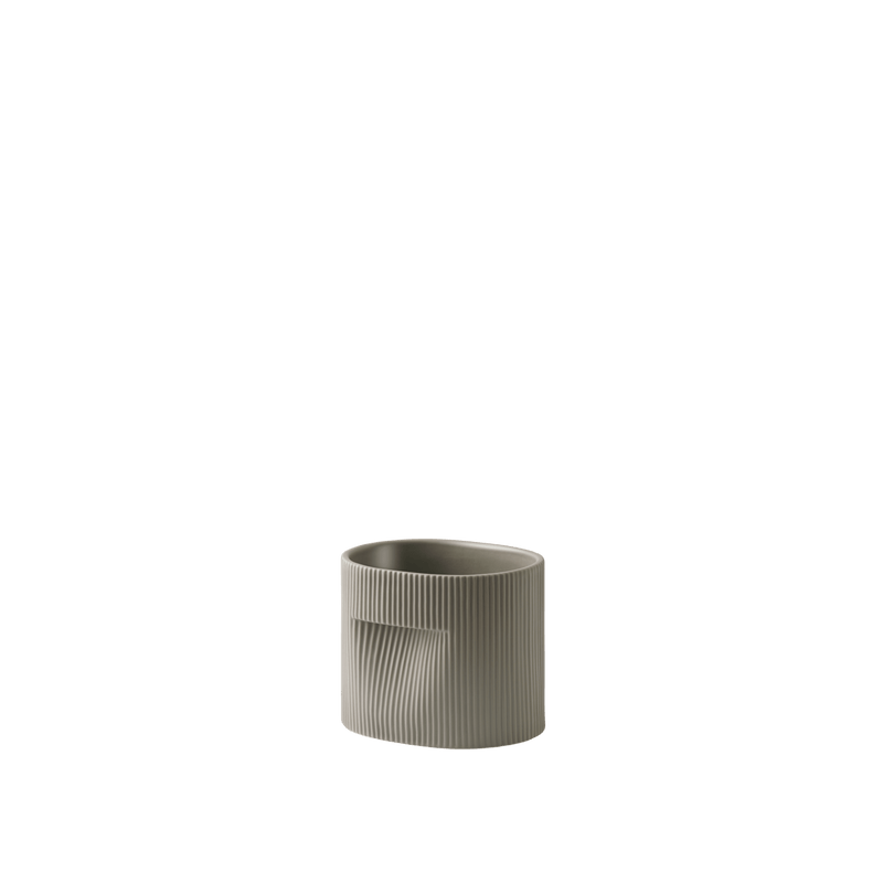 Ridge Planter - Muuto Planters - Small - Beige - HORNE