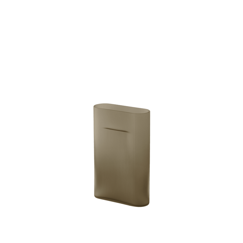 Ridge Vase - Muuto Vases - Small - Beige - HORNE
