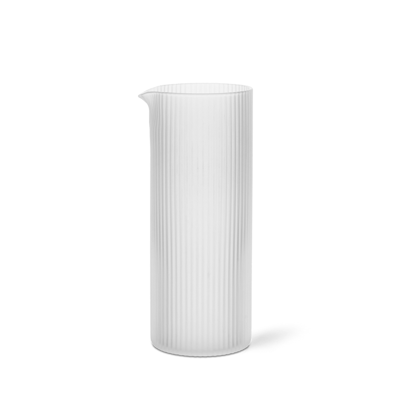 Ripple Milk Jug - Ferm Living - Coffee + Tea - Clear - HORNE