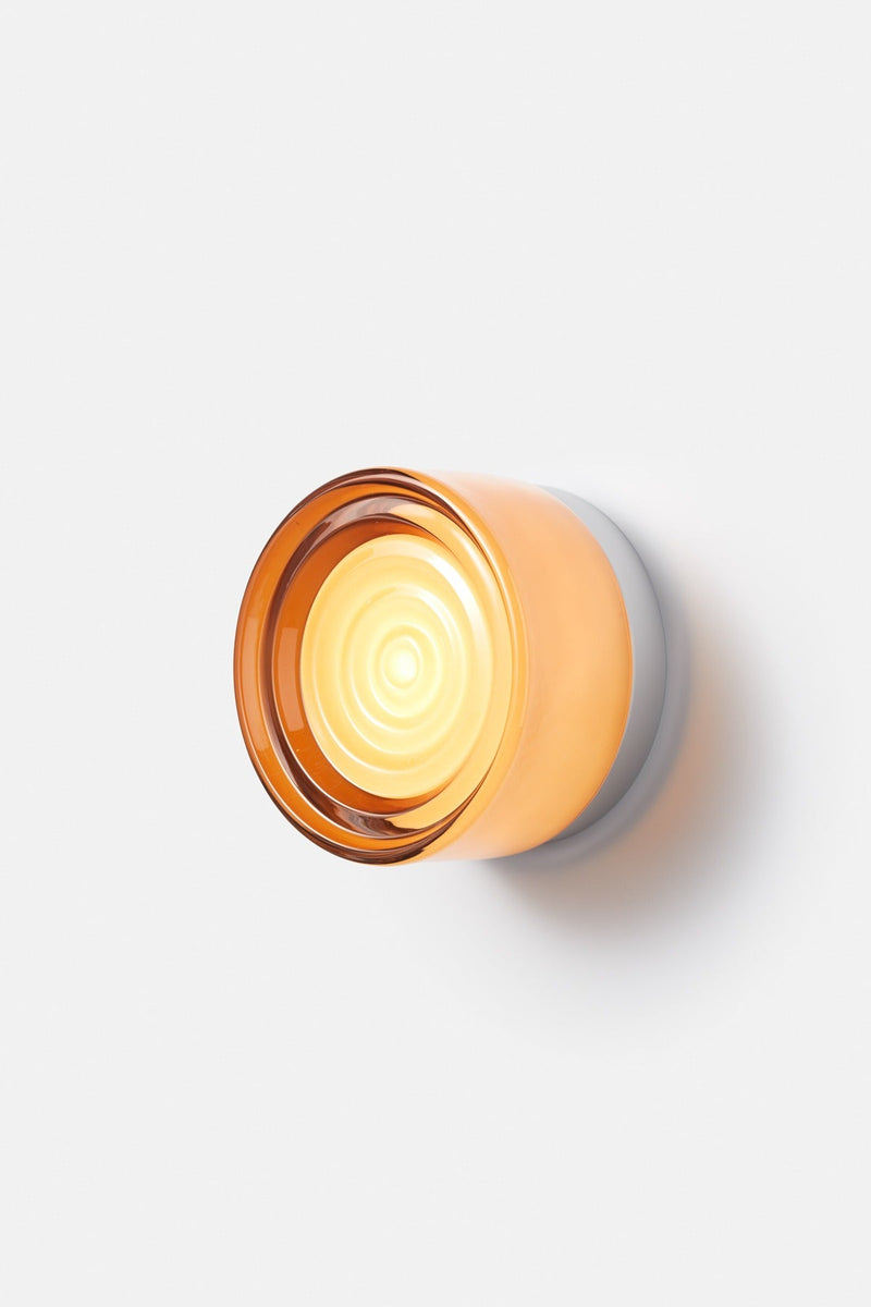 Ripple Sconce - RBW Lighting - White Interior - Natural Anodized - 2700K (warm white) - HORNE