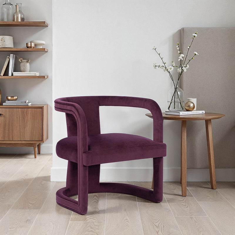 Rory Accent Chair - Urbia Chairs - Dust Blue - HORNE
