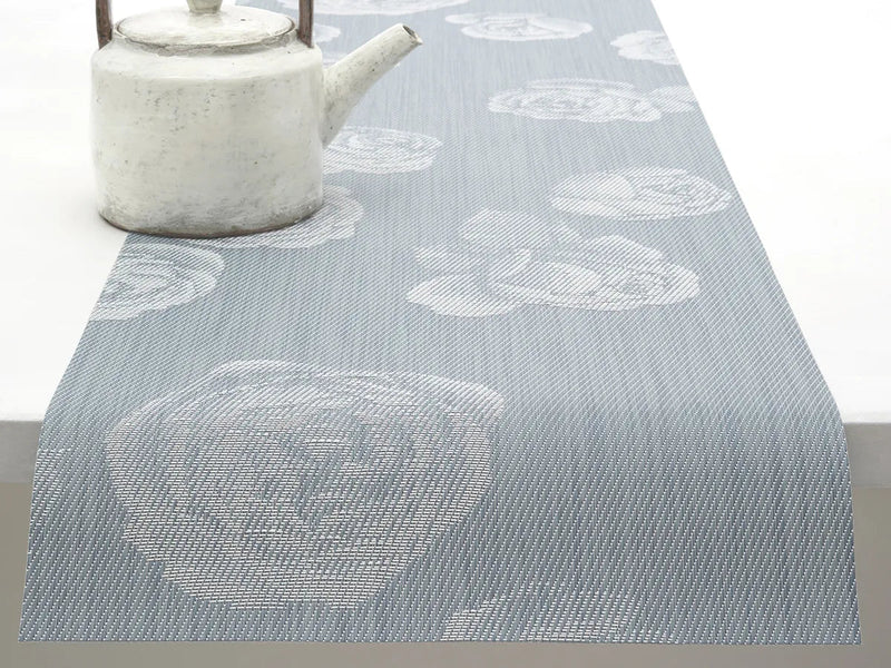 Rosette Table Runner - Chilewich - Kitchen + Table Linens - Abalone - HORNE