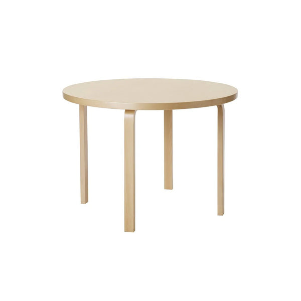 Round Table 91 by Alvar Aalto - Artek Tables + Desks - Birch Veneer - HORNE