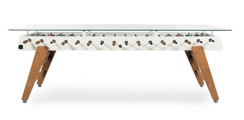 RS MAX RS Barcelona Foosball Table and Dining Table - Green - HORNE