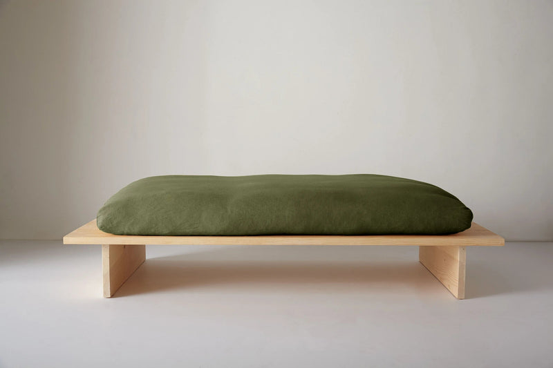 Rugosa Daybed - Kalon Studios Beds - Sugar Pine - Egg - HORNE