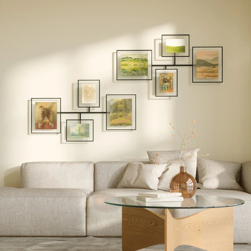 Flute Wall Picture Frames - Set of 4