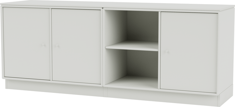 Save Lowboard - With Plinth Base - Montana - Shelving - Anthracite - 1.2