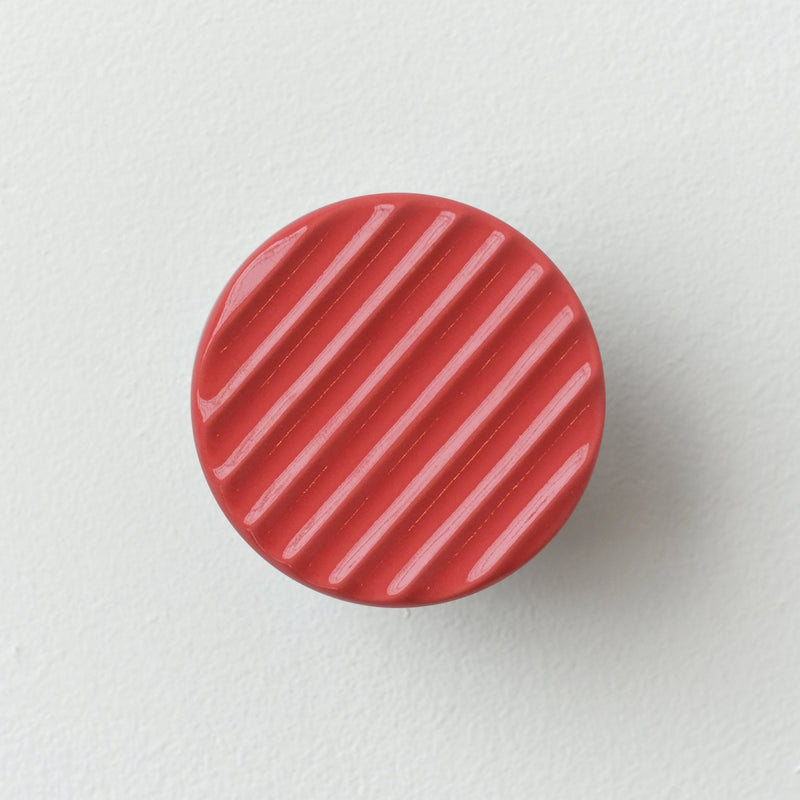 Sequence coat hook - Fluted - Misewell modern furniture - Lemon Fog - HORNE