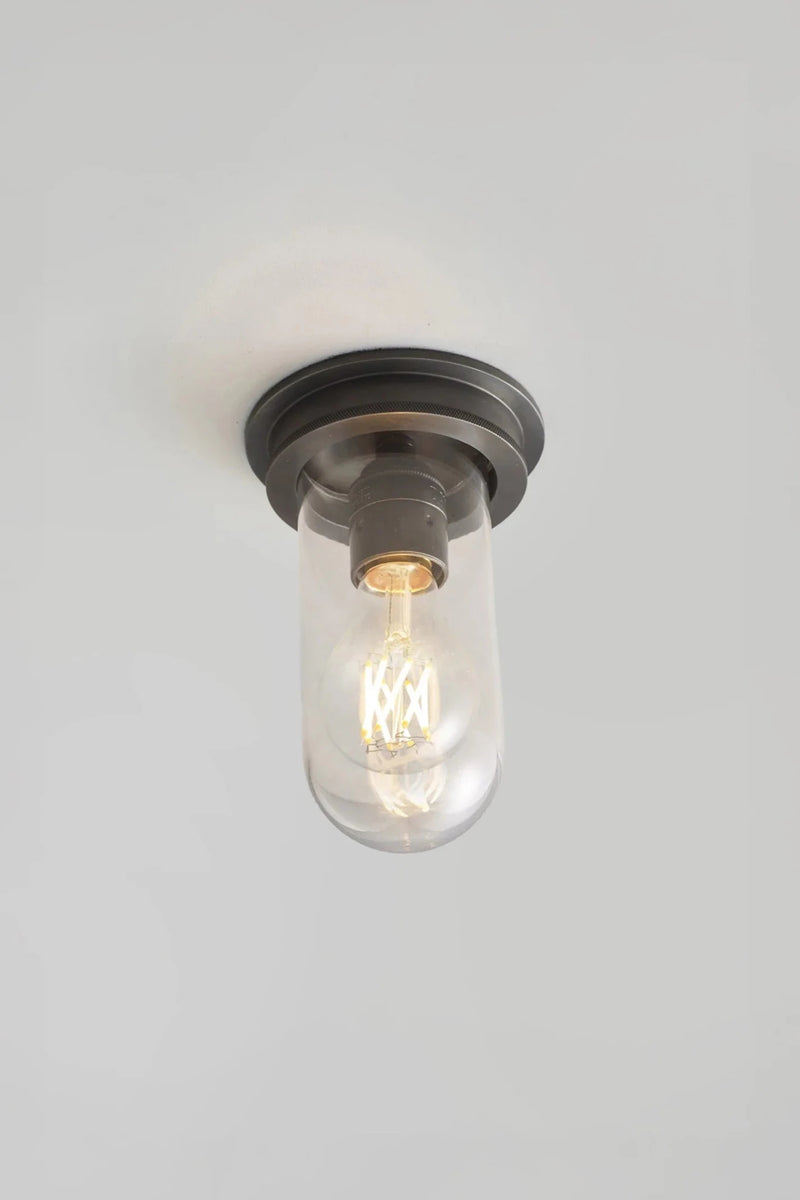 Ship's Companionway Light 7202 - Davey Lighting Outdoor Lights - Polished Brass - Clear - HORNE