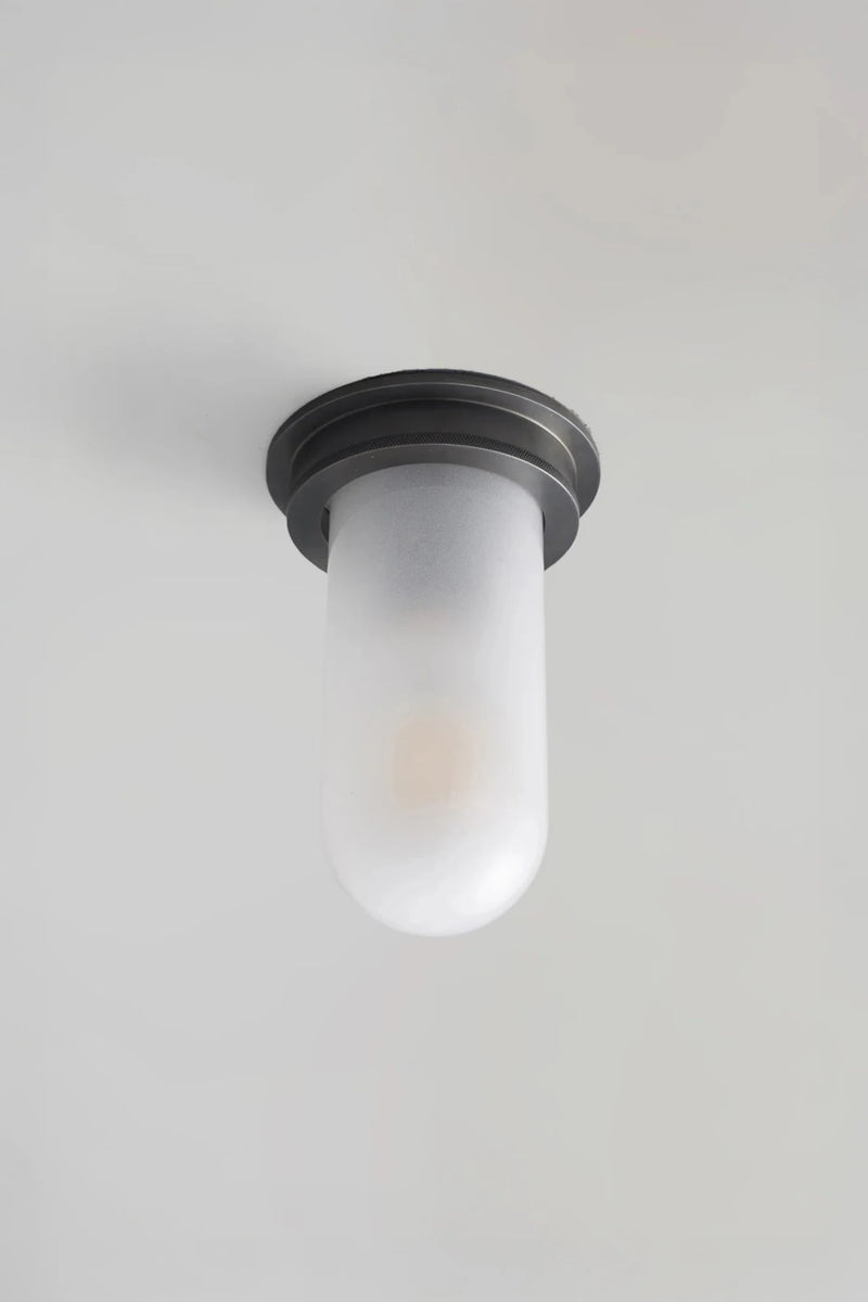 Ship's Companionway Light 7202 - Davey Lighting Outdoor Lights - Polished Brass - Clear - HORNE