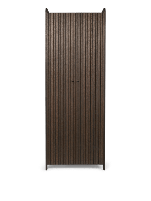 Sill Cupboard - Tall/Deep - Ferm Living Storage + Organization - Dark Stained Oak - HORNE